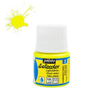 Peinture textile transparent Pébéo 45ml - 31 - Jaune fluo