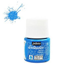 Peinture textile Setacolor pailletés tissus clairs 45 ml - 201 - Aigue-marine