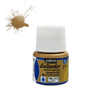 Peinture textile opaque Setacolor 45ml - 45 - Or moiré