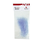 Plume duvetée 10-15cm sachet de 15 - Bleu clair