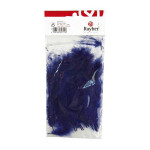 Plume duvetée 10-15cm sachet de 15 - Bleu Foncé