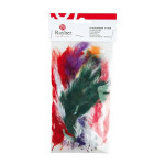 Plumes - Assortiment de couleurs - 45 pces