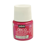 Peinture acrylique P.BO deco brillante 45ml - 126 - Rose vif