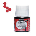 Peinture pour verre Vitrail 45 ml - 12 - Cramoisi