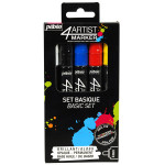 Feutre peinture 4Artist Marker 4 mm - Assortiment basique