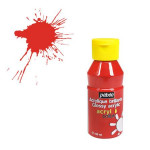 Peinture pour enfant Acrylcolor 150 ml - Rouge primaire