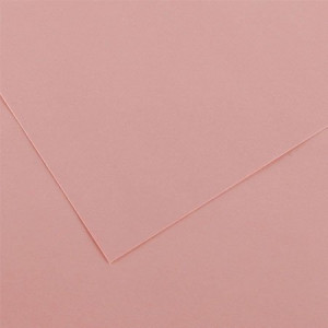 Papier Vivaldi lisse 120g/m² 50 x 65cm - 10 - Rose Pétale