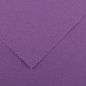 Papier Vivaldi lisse 120g/m² 50 x 65cm - 18 - Violet