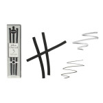 Fusain naturel de saule - gros buisson Ø 10 mm - 3 pcs