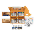 Peinture à l'huile extra-fine LB Coffret prestige 28 tubes + matériel