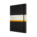 Carnet de notes Classic ligné A4 cm Noir