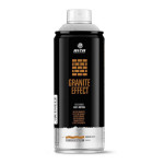 Peinture en spray MTN Pro effet granit noir 400 ml