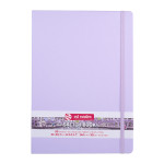 Carnet de croquis Violet pastel 140 g/m² 80 feuilles - 9 x 14 cm