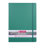 Carnet de croquis Vert forêt 140 g/m² 80 feuilles - 21 x 29,7 cm (A4)